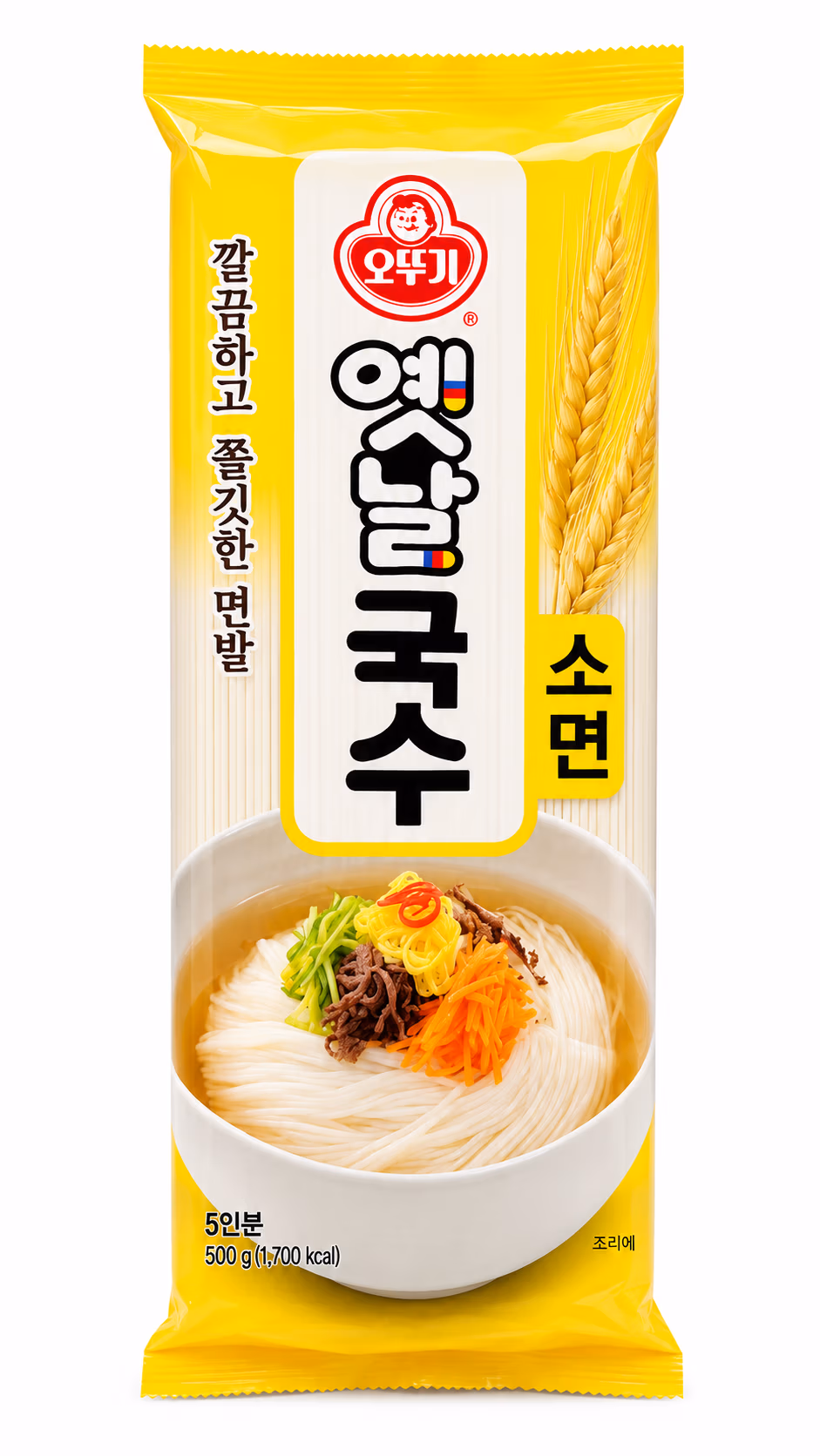 Kalguksoo Wheat Noodles Wide 500g