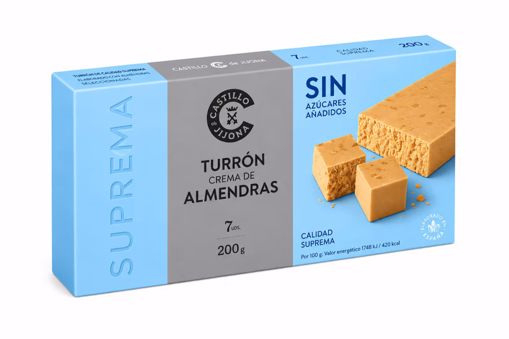 Turron Imperial Amandes Sans Gluten 200g