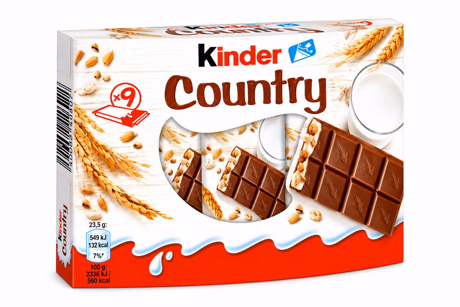 Kinder Country 211,5g (9x23,5g)