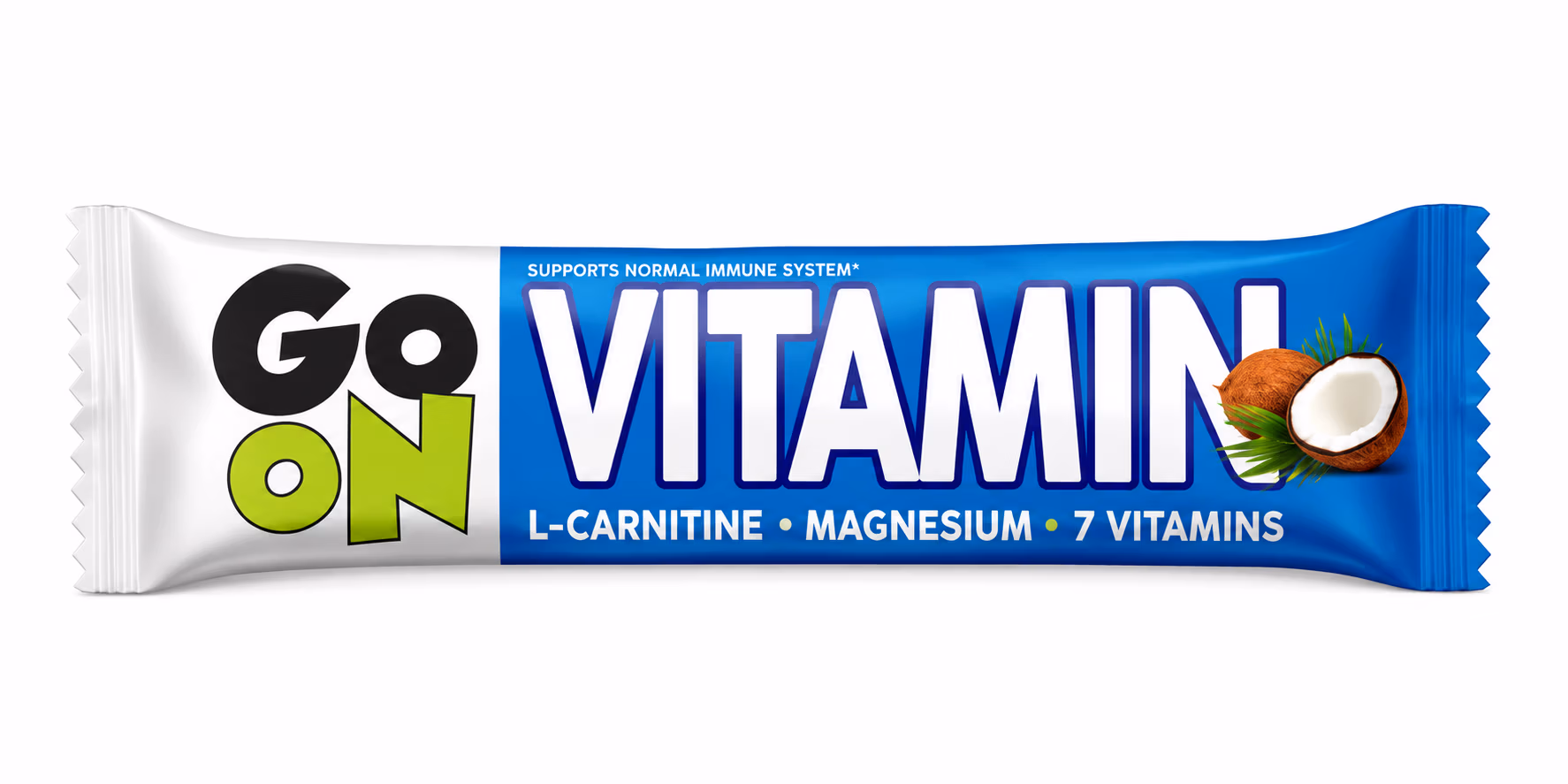 Go On Protéine Bar Vitamine Coconut 50g