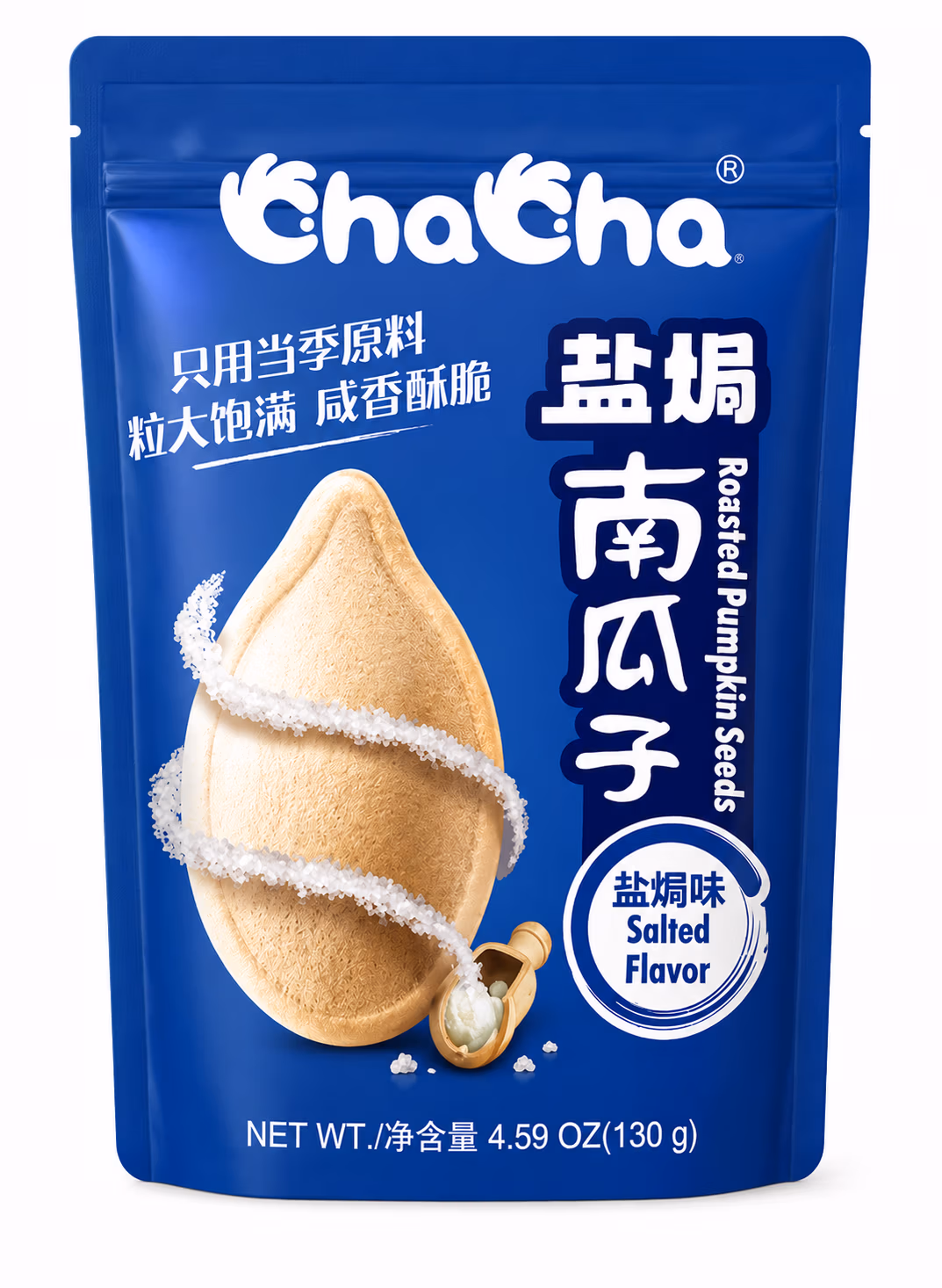 ChaCha Graines de Citrouille Salée 130g