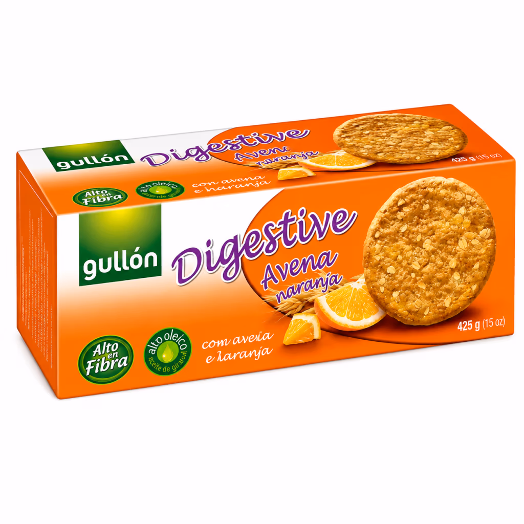 Biscuit Complet Avoine Et Orange 425g