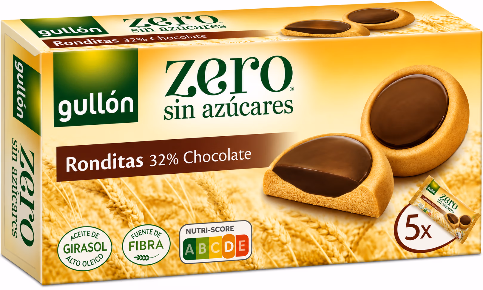 Gullon Ronditas 32% Chocolat 186g