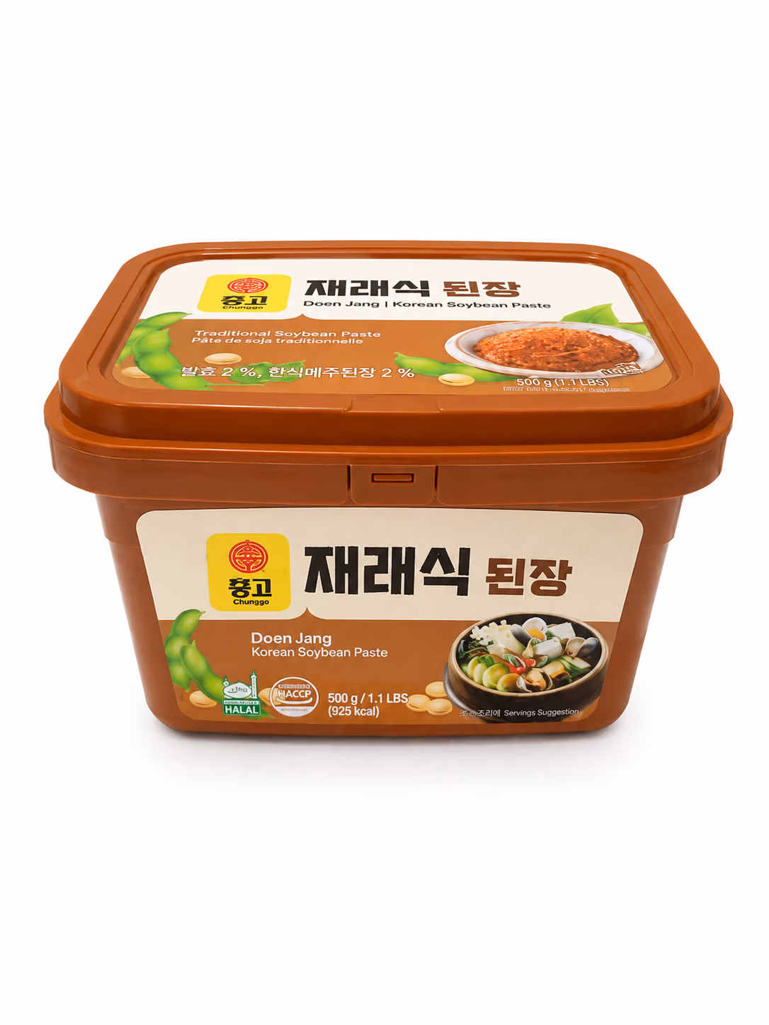 Pâte de soja coréenne Doenjang Monggo, 500 g