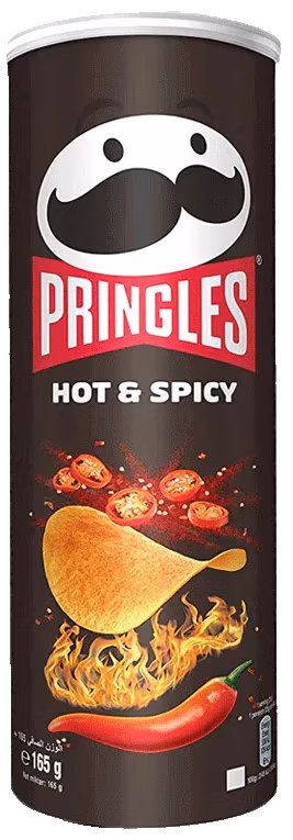 Pringles Hot & Spicy 165g