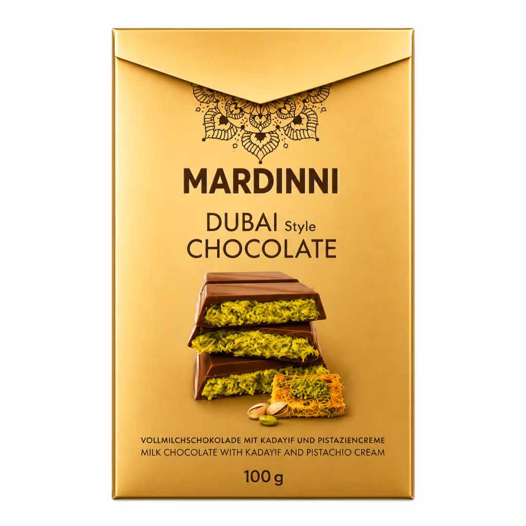 Mardinni Chocolat au Lait Dubai Style 100g