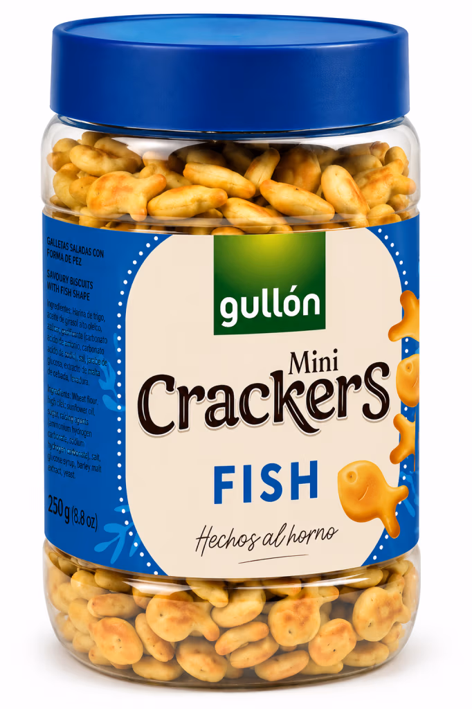 Gullon Mini Crackers Fish 350g