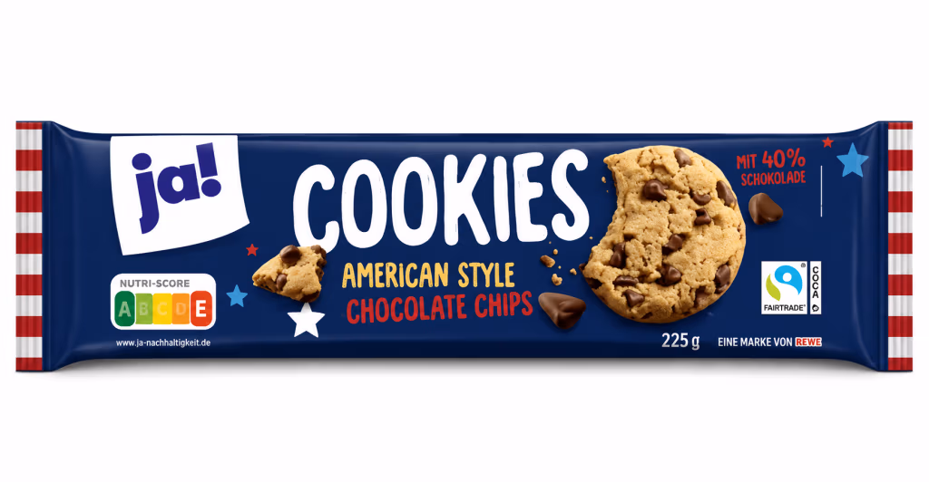 Ja! Cookies Chocolate Chips 225g