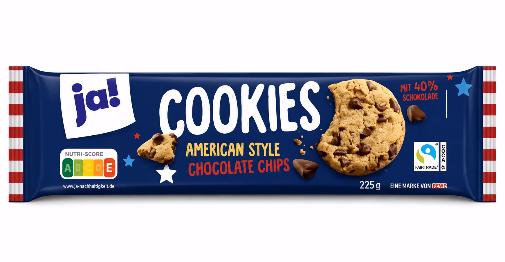 Ja! Cookies Chocolate Chips 225g