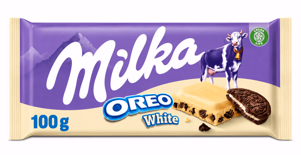 Milka Oreo Chocolat Blanc 100g