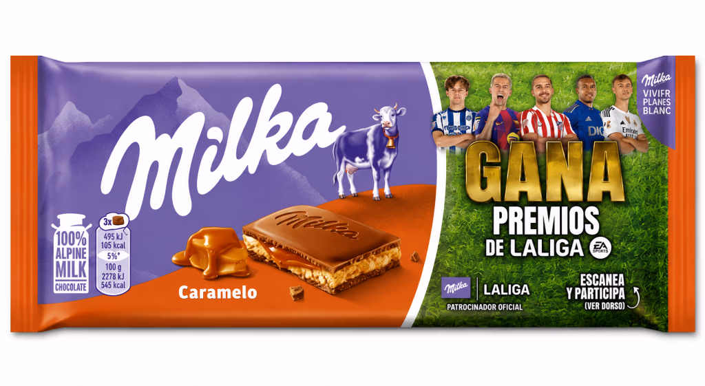 Milka Caramel Chocolat au Lait 100g