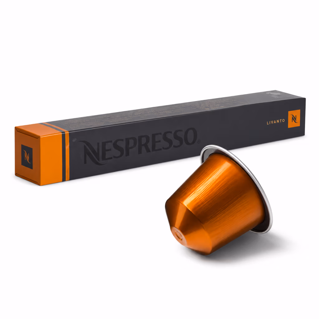Capsules Nespresso Livanto, Café Espresso Équilibré et Aromatique