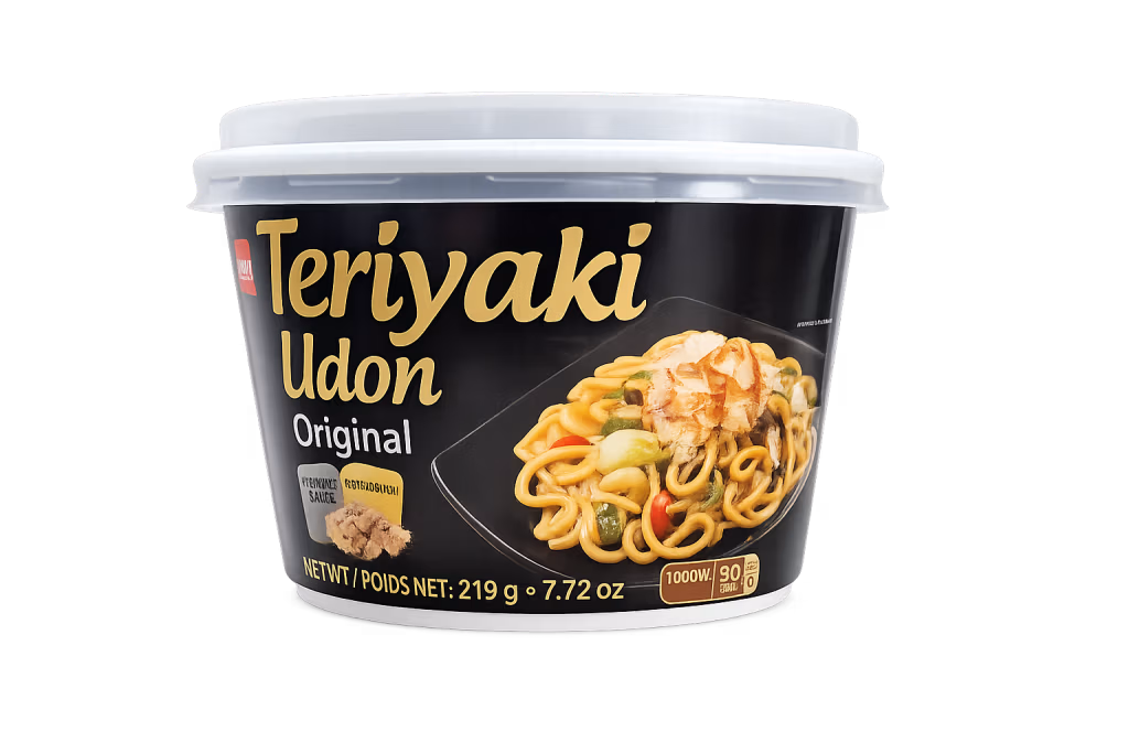 Teriyaki Udon Original, Nouilles instantanées japonaises 219g