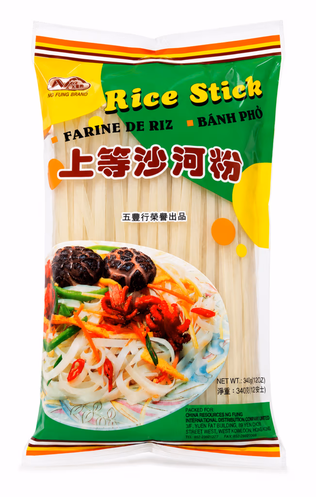 Ng Fung Brand, Nouilles de Riz (Bánh Phở), Rice Stick 340g